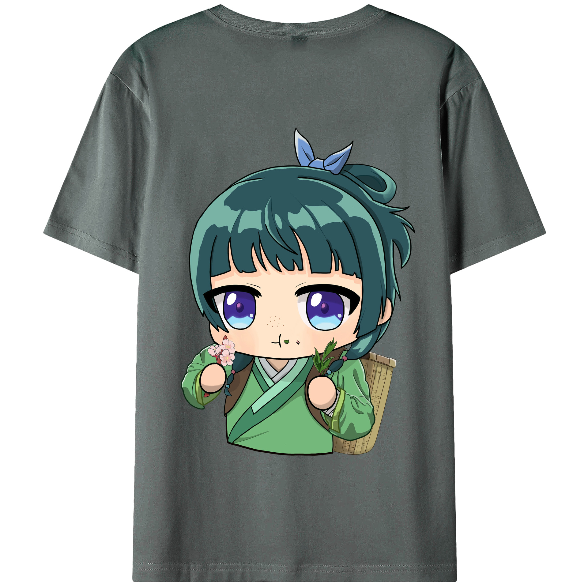 （画像用） 薬屋のひとりごと The Apothecary Diaries 綿100％半袖Tシャツ（背面プリント）